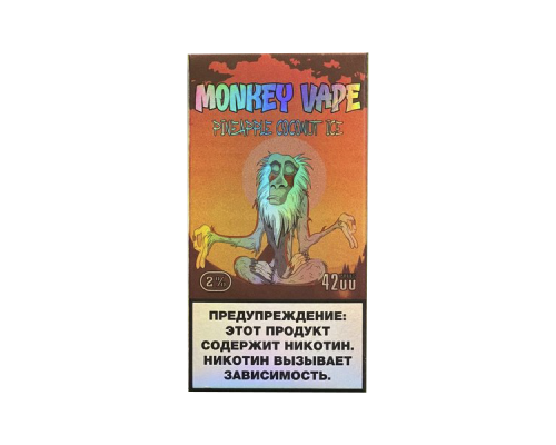 MONKEY VAPE 4200 ананас кокос MONKEY VAPE 4200 ананас кокос