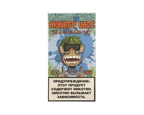 MONKEY VAPE 4200 киви маракуйя гуава MONKEY VAPE 4200 киви маракуйя гуава
