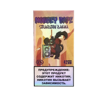 MONKEY VAPE 4200 клубника банан MONKEY VAPE 4200 клубника банан