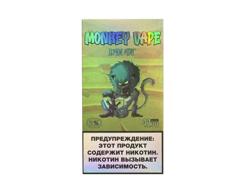 MONKEY VAPE 4200 лимон мята MONKEY VAPE 4200 лимон мята