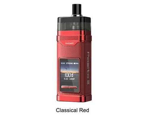 Smoant Pasito 3 — мощный pod-мод 100 Вт