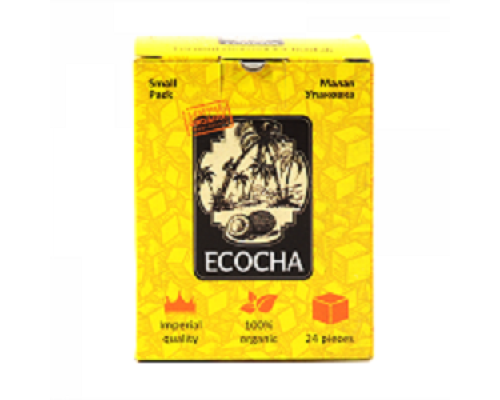 Уголь кокосовый ECOCHA 24куб. 22мм Уголь кокосовый ECOCHA 24куб. 22мм
