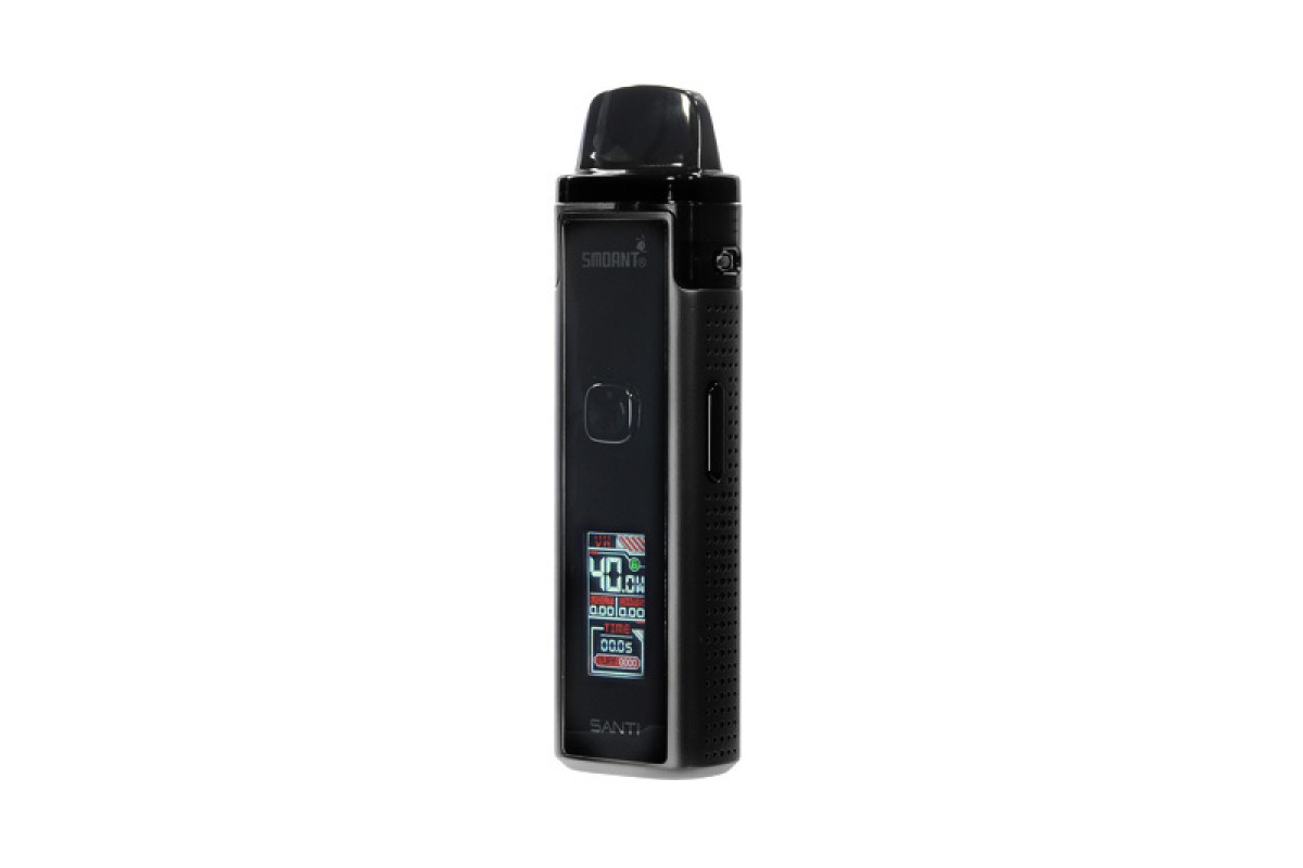 Санти 2.0. Smoant Santi Kit. Santi Smoant pod 40w. Smoant Santi pod Kit. ЭС Smoant Santi, 1100 Mah, Black.