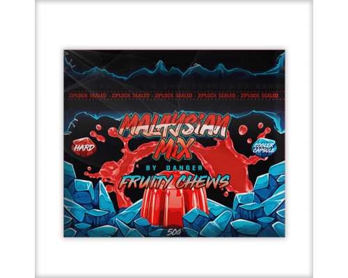 Никотиновые смеси Malayzian Mix Fruitychews HARD 50гр