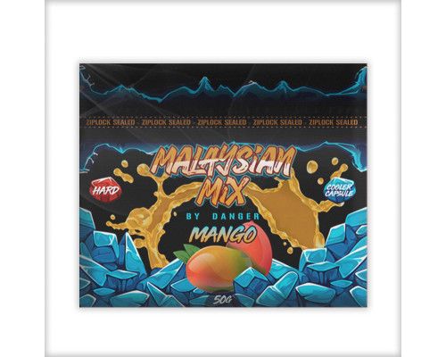 Никотиновые смеси Malayzian Mix Mango HARD 50гр