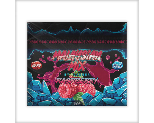 Никотиновые смеси Malayzian Mix Raspberry HARD 50гр Никотиновые смеси Malayzian Mix Raspberry HARD 50гр