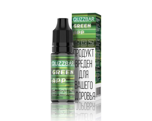 QUZZBAR GREEN APP 15мл QUZZBAR GREEN APP 15мл