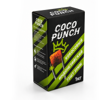 Уголь для кальяна кокосовый COCO PUNCH 25 мм 1 кг (72 шт)