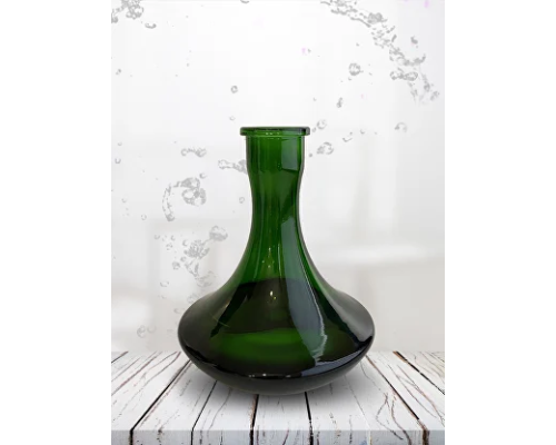 Колба Vessel Glass Крафт со швом Черно-изумрудный Колба Vessel Glass Крафт со швом Черно-изумрудный