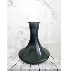 Колба Vessel Glass Крафт со швом Дым черный